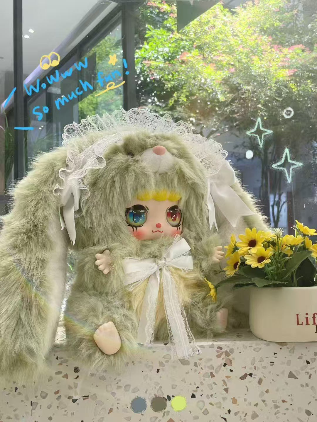 コビトクリームウサギシリーズ６００％